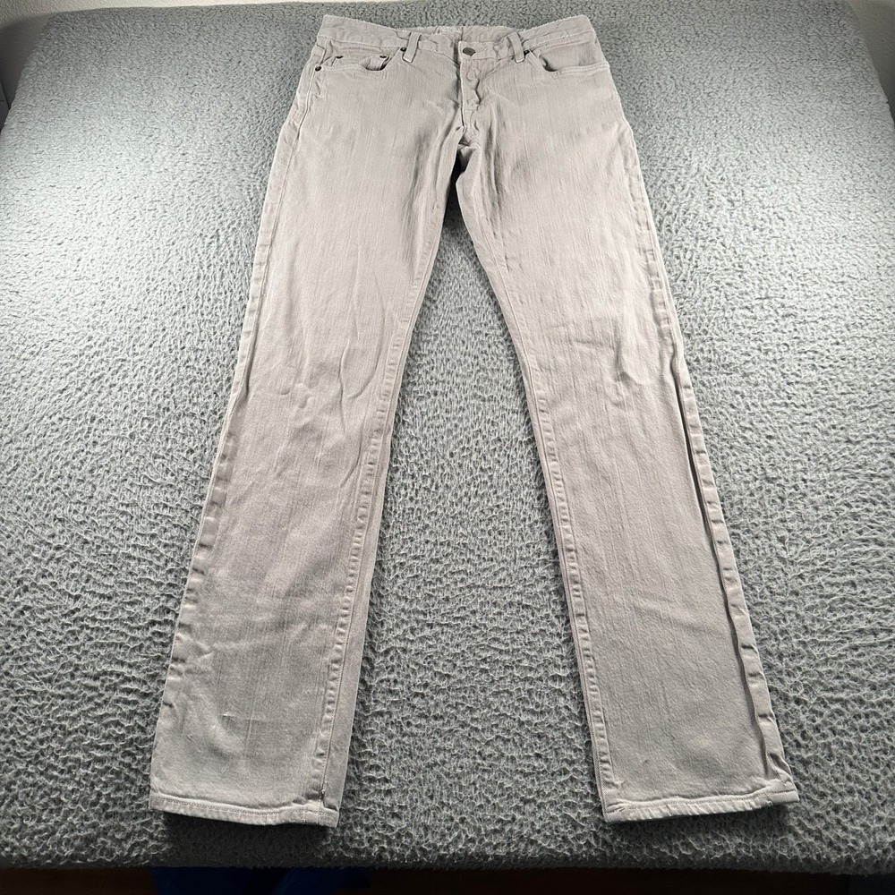 Bonobos Travel Jeans Mens 32x36 Straight Stretch Gray‎ Classic Fit Casual USA